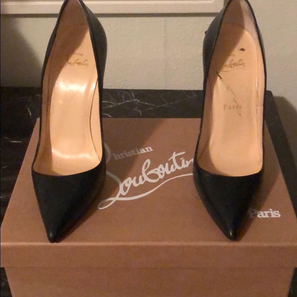 Christian Louboutin black heels